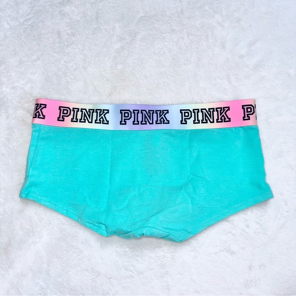 NWT! PINK Super Push-up Bra + Shortie Panty in Ice Teal - Picture 11 of 12